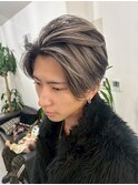 波巻きツイストスパイラルパーマ/フェザーパーマ/眉毛/メンズ