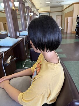 シャンプー ボーイ 宮崎柳丸店(SHAMPOO BOY) ショートボブ【カラー/ショートボブ】