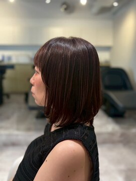 ソイクフ(SOY KUFU) 大人可愛い20代30代40代◎小顔効果レイヤーカットボブ