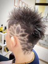 デザイニングヘアードゥ(designing hair Deux)&nbsp;メンズバリアート　【メンズカット/バリアート/ラインアート】