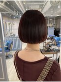 赤羽美容院秋おすすめボブスタイルイルミナカラー