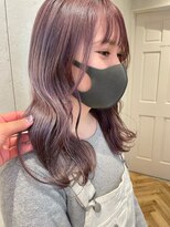 ロンドシエル 横浜(Lond ciel)&nbsp;ラベンダーグレージュ/ダブルカラー/ブリーチ