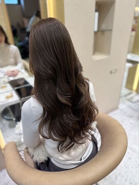 プアメリア 名古屋(Puamelia) 透明感カラー/グレージュ/ブリーチなし/髪質改善