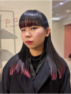 パドメ(padme) チェリーレッド×ポイントカラー