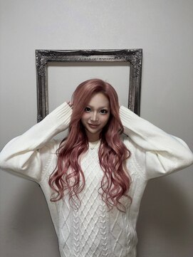ガルボヘアー 名古屋栄店(garbo hair) #ハイトーン#ブリーチ#ピンク#プルエクステ#エクステ#ギャル