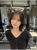 くびれミディアムボブ