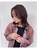 ディーエックス スリー(Dxxxx III)&nbsp;【KURO】透明感ショコラベージュ×顔周りレイヤーセミディ