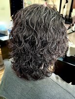 スウェル 稲毛店(Swell)&nbsp;ミディアム波巻きウルフ[稲毛/メンズ/メンズパーマ]