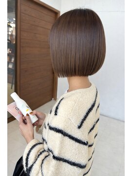 エアージーモ 小倉店(Fate design Air G mo) 艶髪/ミニボブ
