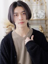 カバーヘア ブリス 戸田公園西口店(COVER HAIR bliss)&nbsp;ナチュラルセンターパートハッシュカットa戸田公園20代30代40代
