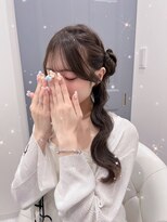 リシェル 原宿店(Ricel) サイドお団子ポニー