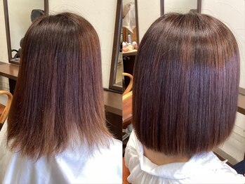 ヘアーメイク ルポ(HAIR MAKE REPOS)の写真/年齢による髪の変化を感じ始めた方へ。マンツーマン施術で大人女性の悩みに寄り添い美髪へ導きます♪