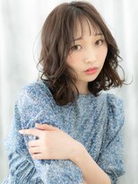 ドクターズサロン LAB 小山店&nbsp;ミルクティーベージュニュアンスパーマミディアムu小山20代30代