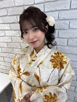 ディティカ ティア(Dityca tia)&nbsp;浴衣におすすめサイドクラゲヘア♪