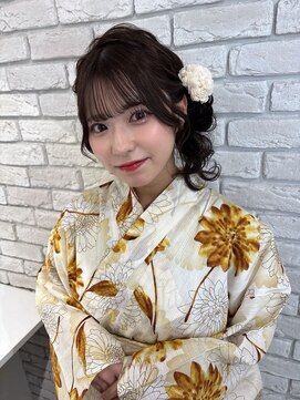 ディティカ ティア(Dityca tia) 浴衣におすすめサイドクラゲヘア♪