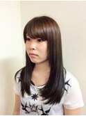 ツヤさらストレート