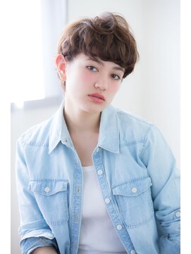 アリエッタ(aRietta) 【aRiettaスタイル】ショコラブラウン/くすみカラーショートボブ