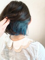 リトルカモジマ バイ ヴィーヴル(little kamojima by BIVRE)&nbsp;フェミボブ × ターコイズブルー by shiho