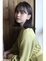 メゾンイロ(Maison I.R.O+)&nbsp;30代40代50代シースルーバング×外ハネボブ