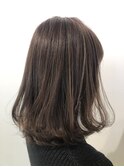 20代30代★スタイリング簡単♪イルミナ透明感アッシュベージュ