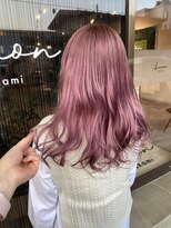 ヘアー ガーデン ルノン(Hair Garden Lunon) まろやかピンクカラー