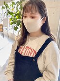 おん眉×ハイトーンベージュ