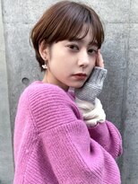 サーカス バイ ビュートリアム 青山(CIRCUS by BEAUTRIUM)&nbsp;大人可愛い　耳かけショートボブ　小顔　ショートヘア　表参道
