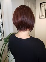 ヘア ケア ディエイチケー(HAIR CARE DHK) 前下がりショートボブ