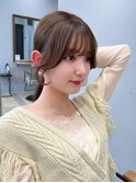 【votan北村】大人韓国ヘア☆おくれ毛カット