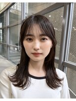 メゾンアクア 表参道(Maison ACQUA)&nbsp;似合わせシースルーバング　青山　表参道　前髪　似合わせカット