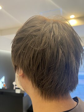 ディーヘアーデザイン(d.HAIR DESIGN) ブリーチ×グレイ