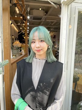 チカシツ(Chikashitsu) pail green medium