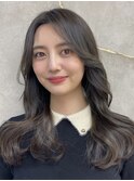 【とばみか】韓国ヘア×グレージュ 透明感カラー
