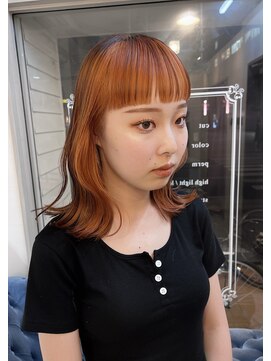 アプリ バイ リアン 浦和(appri by Rien) フェイスフレーミングオレンジ【山崎】