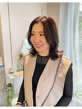 シプレ(cipre) ブラウングレージュ x レイヤー