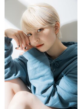 リノナ(Linona) ★くびレイヤーニュアンスカラー小顔似合わせカットグレージュ