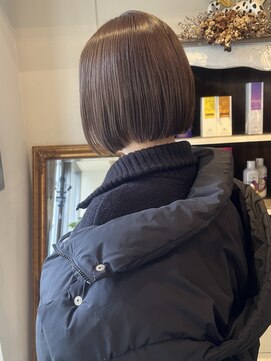 ヘアーデザイン シュシュ(hair design Chou Chou by Yone) ボブ/ミニボブ/ストレート/髪質改善