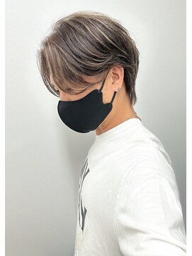 ブラン 梅田(Blanc) 【Blanc】韓国ヘアー＿ハイライト＿ナチュラルウルフ