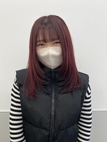 ゴウトゥデイシェアサロン 町田店(GO TODAY SHAiRE SALON)&nbsp;チェリーレッド【町田/韓国ヘア/レイヤーカット】