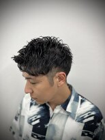 ヒロギンザ 大阪本店(HIRO GINZA)&nbsp;アップバング×ナチュラルパーマ