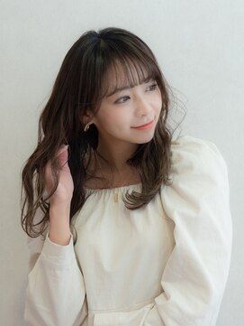 ララルーモ 渋谷公園通り店(LaLarOomo) 誰からも好かれるアナウンサー風ゆるフワスタイル