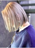 【SHARON】ボブカット×ラベンダーカラー