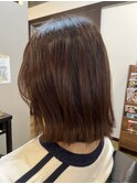 切りっぱなしボブ