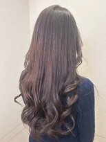 松本平太郎美容室 銀座本店&nbsp;イノアカラー×巻き髪ロング/30代40代50代60代