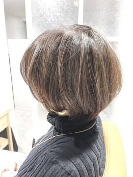 チェコリル 京都駅前店(Cyecoril) ダメージレス白髪染ぼかし特化salon!グレージュ／脱白髪染め