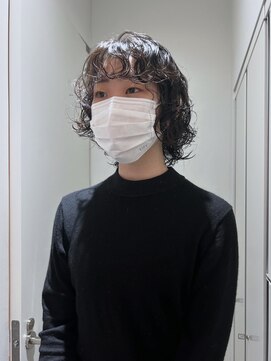 ヌークバイラヴェスト 四日市(neuk by lovest) ボブ×パーマ