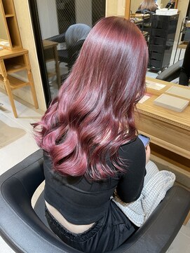 ルミエール(Lumiere) ラベンダーピンクカラー「レイヤースタイル」