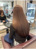 ブリーチなしミルクティーベージュ