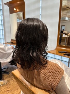 クラップス 金沢文庫店(CLAPS) コテ巻き風パーマ