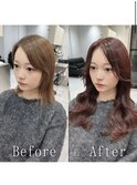ナチュラルブラウン#シールエクステ#ヨシンモリ#韓国#沖縄